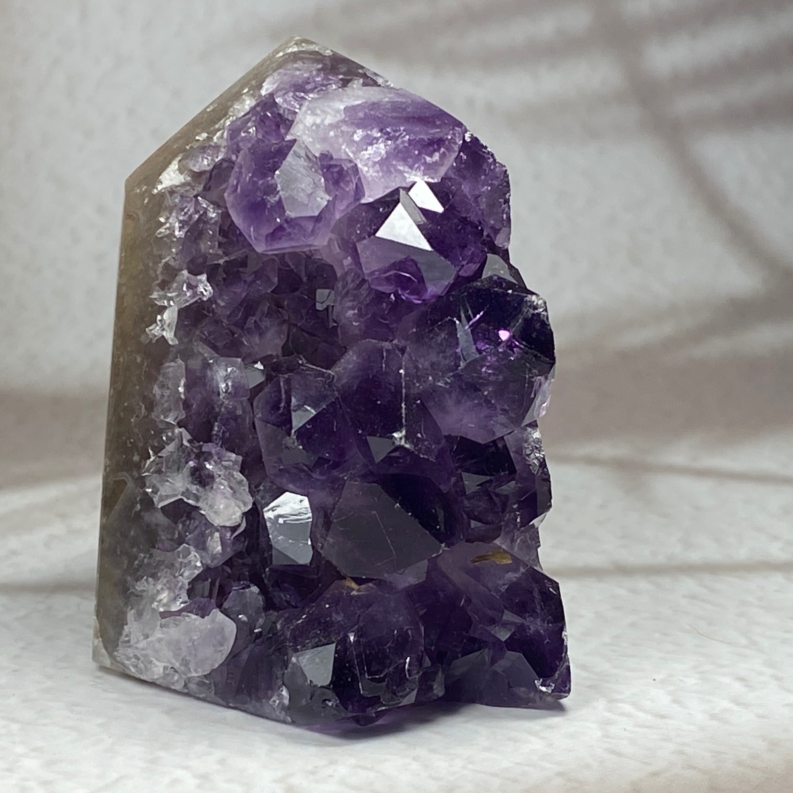 Natural Amethyst Crystal Cluster Geode Druzy Display Specimen 2.5″ 6 oz /170g