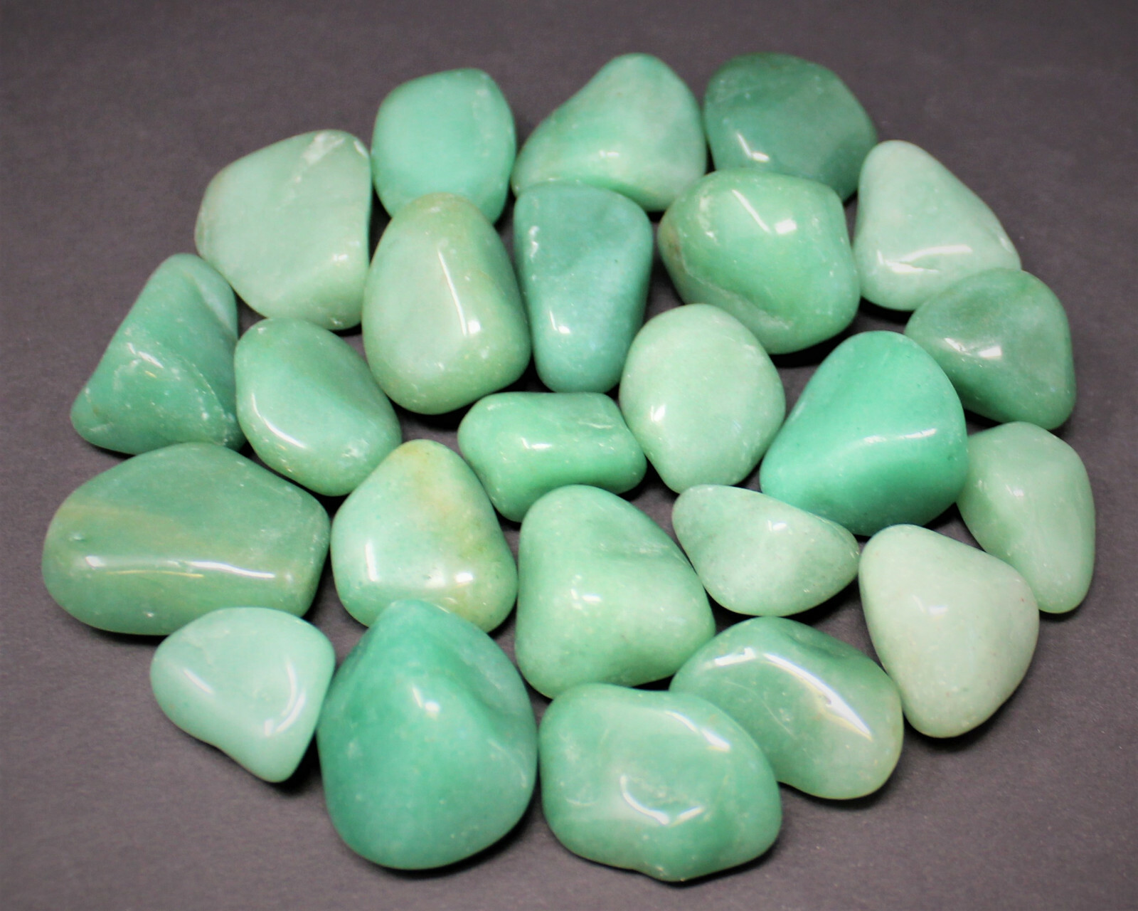 5 Green Aventurine Tumbled Stone: Crystal Healing Reiki Gemstone