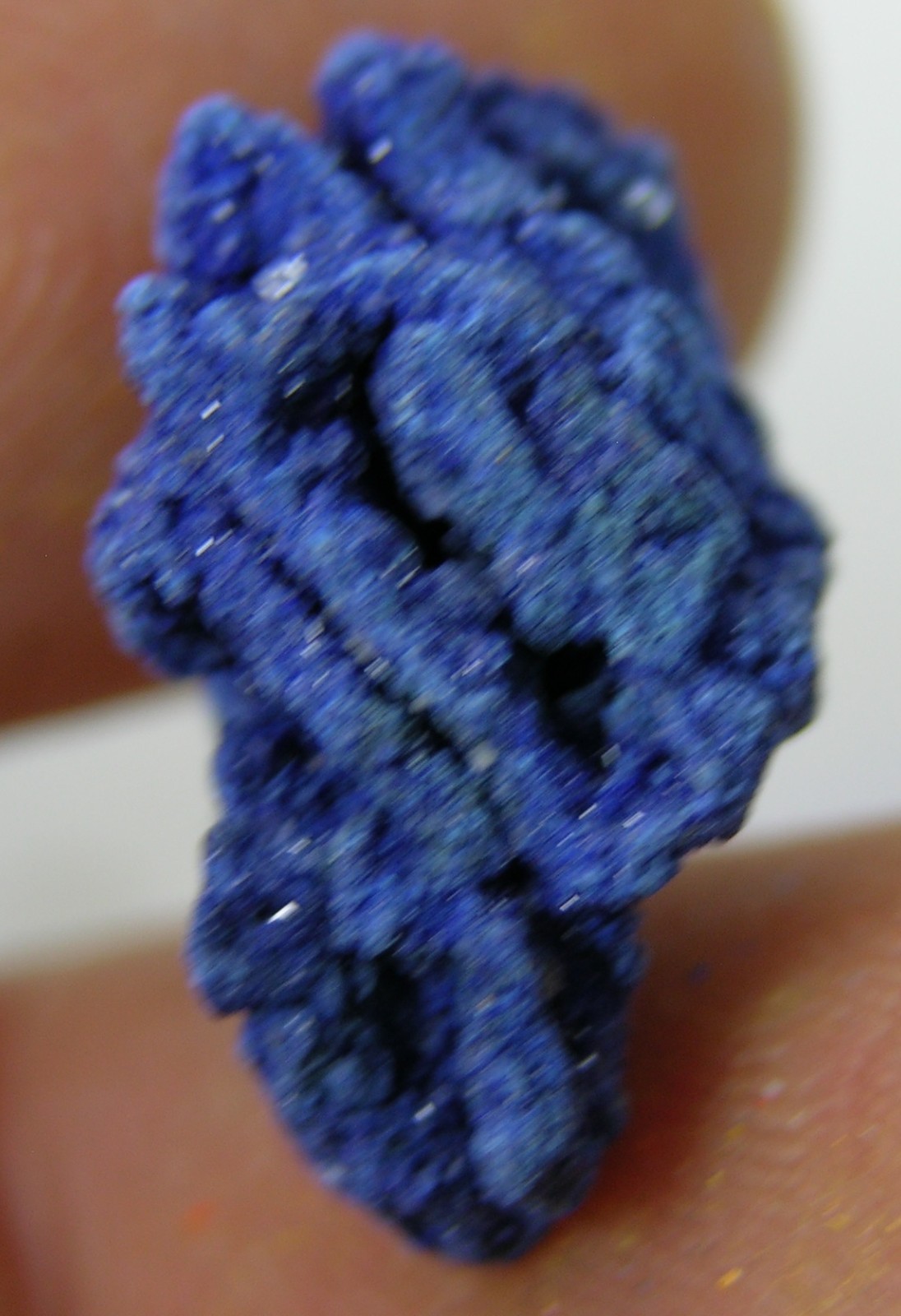 #15 Africa 9.60ct Natural Deep Blue Azurite Crystal Mineral Specimen 1.90g 17mm