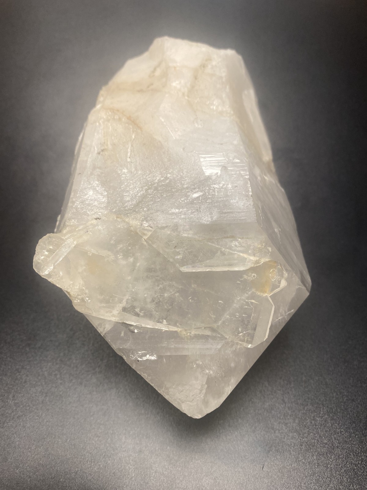 LARGE 15 lb Pound Natural Quartz Crystal – Solid 9″ Long Chunk – NOT A CLUSTER