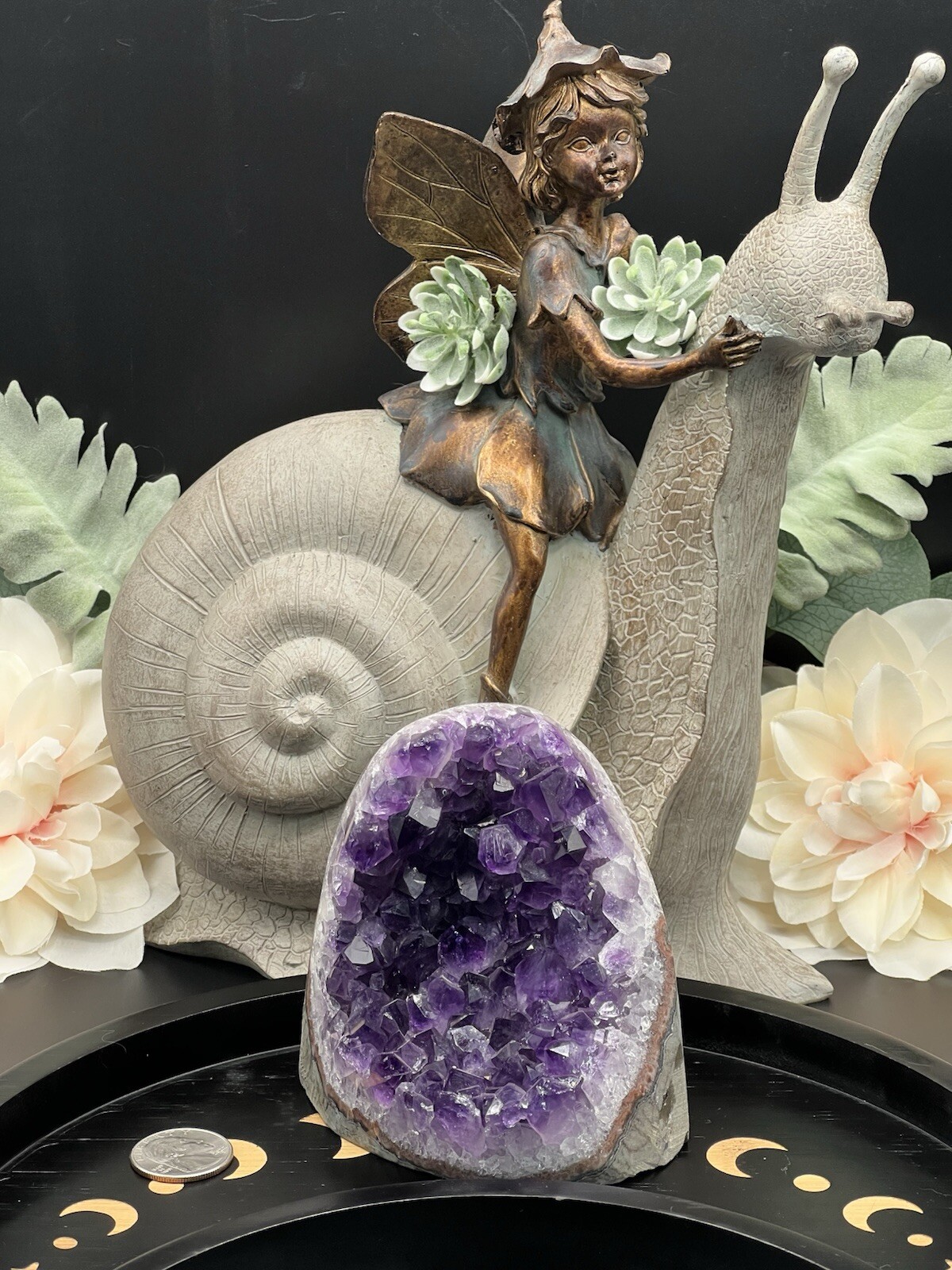 Natural Amethyst Chunky Geode Grape Amethyst Uruguay L@@K Free ship & Gift