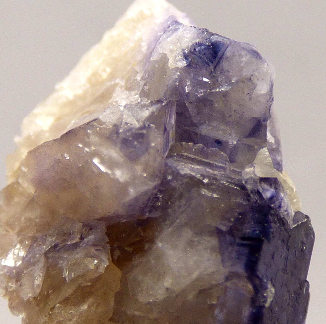 Blue John Fluorite Crystal Display Specimen Derbyshire UK 25mm 6.5g Unpolished