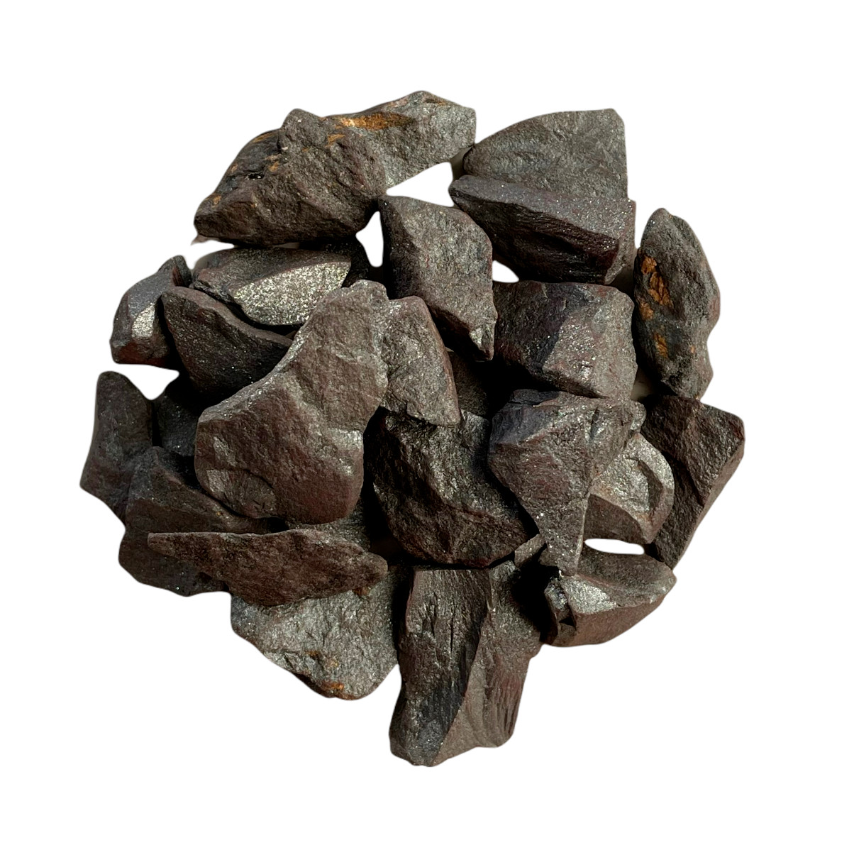 1/2 lb Rough Hematite Gemstone Crystal 20-40 Stones Tumble Natural Gem Specimens