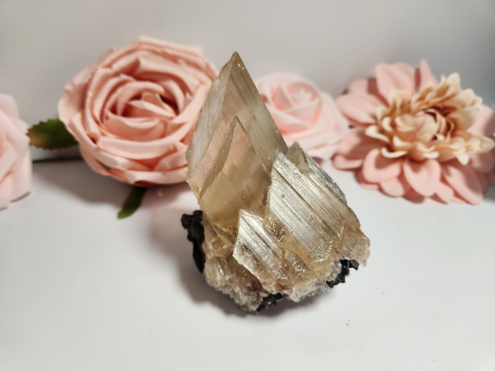 Naicia Selenite Crystal 188g Mineral Specimen Mexico 3.5×2.5×2 Inches Z5