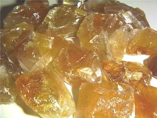 Calcite honey citrine colored mine rough crystal Mexico 1/2 pound lot 8-16 piece