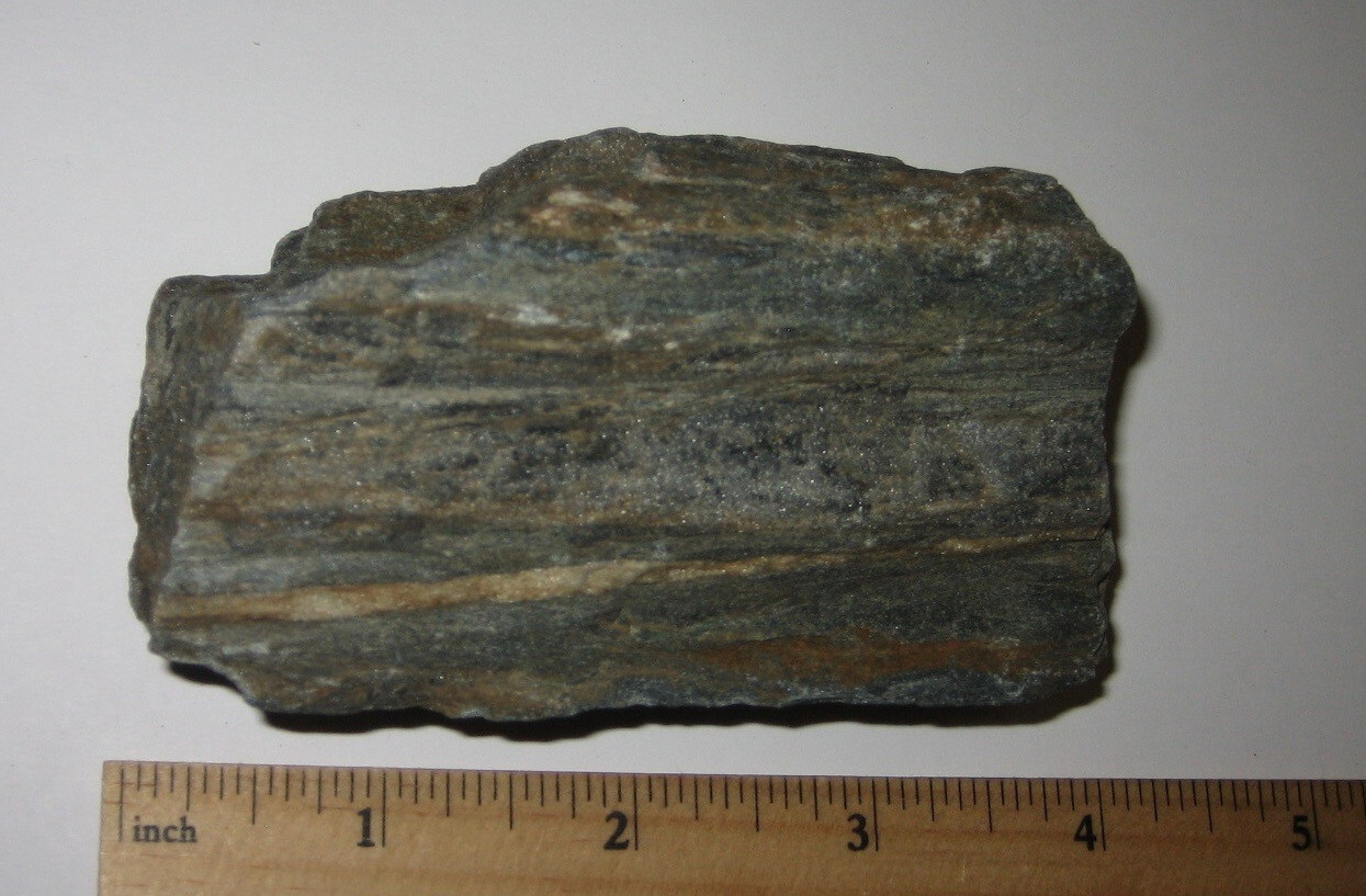 3.8″ RARE NATURAL ROUGH ISUA STONE (OLDEST STONE) MINERAL GREENLAND ~ 303.6g *4