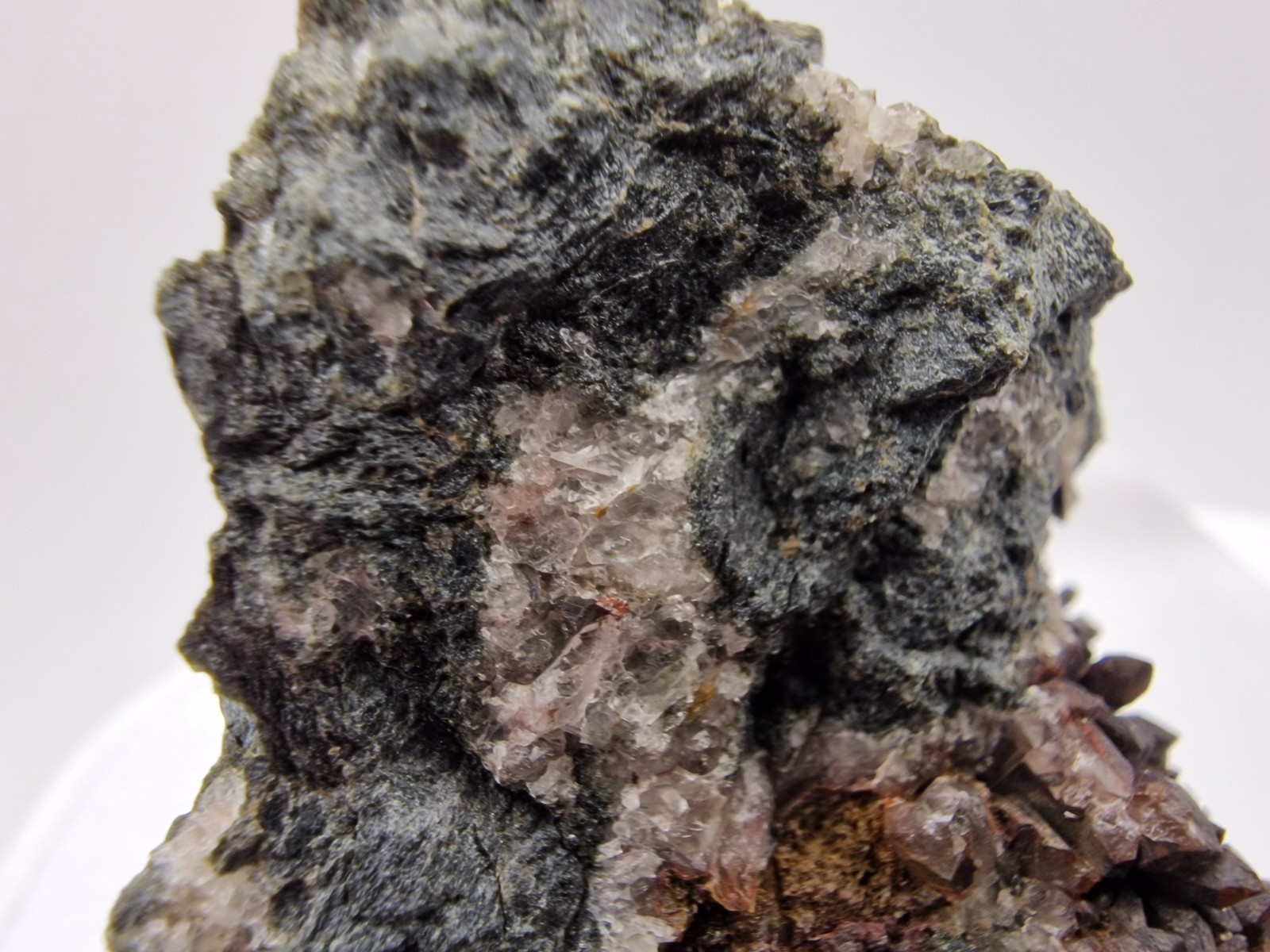 Smoky Quartz Crystals From Ställberg Mines , Strasså , Örebro län , Sweden