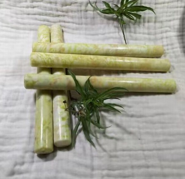 1pc Jadeite Boulder stone Rough Raw Cut rolling pin Jade Specimen – random