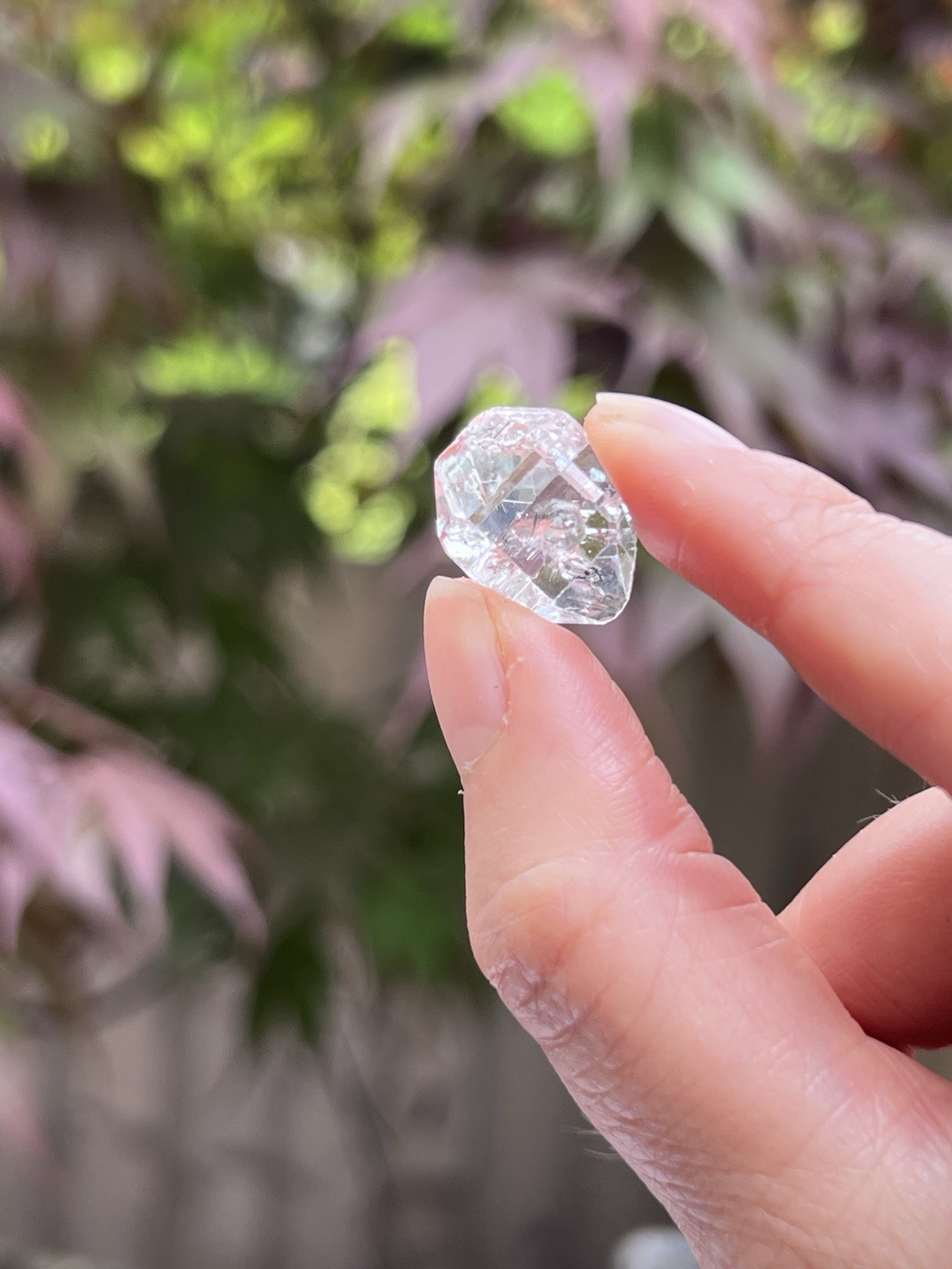 Herkimer Diamond Double Water Clear AAA+ Healing All Chakras 132 17.9 Carats
