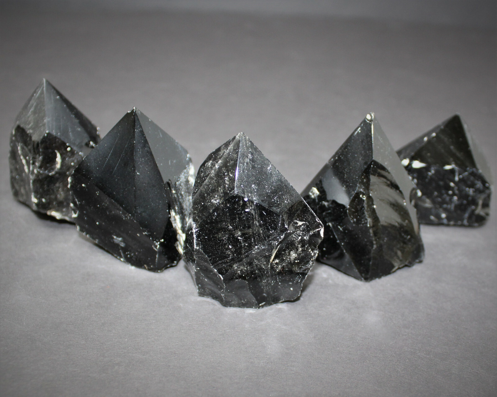 Black Obsidian Top Polished Point, 5 – 7 Ounces (Black Obsidian Crystal Point)