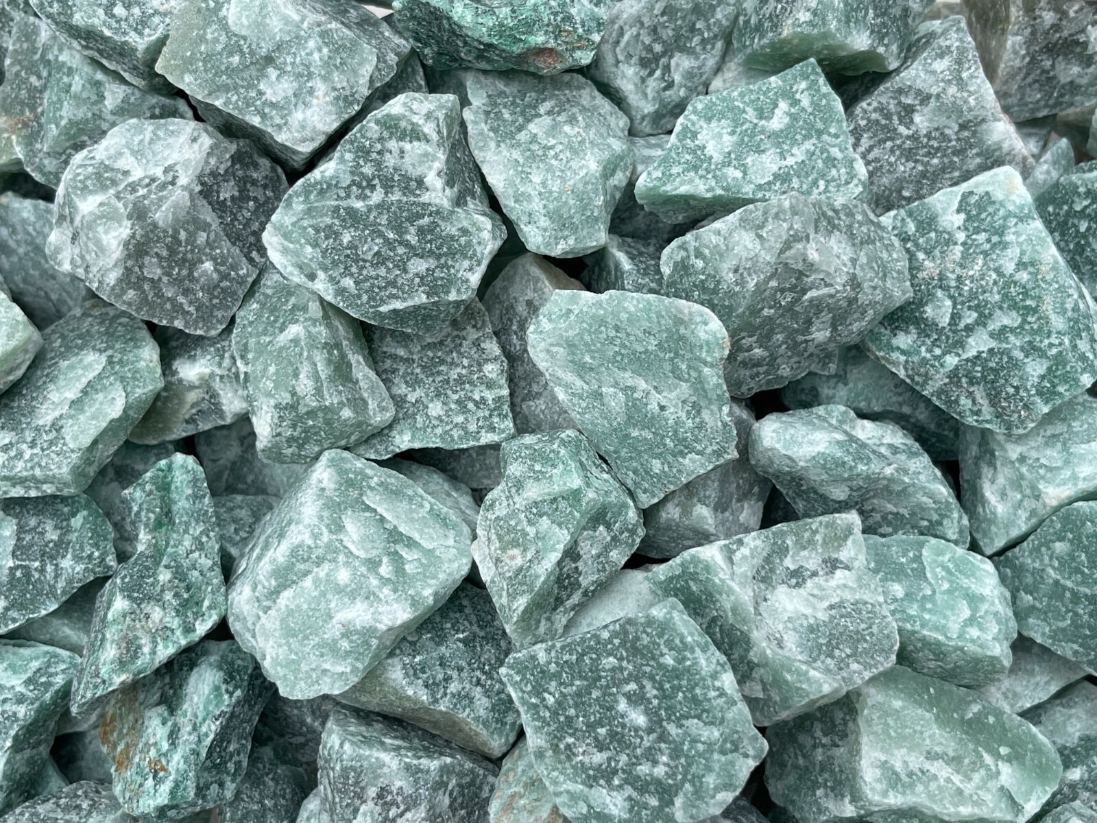 Green Aventurine Raw Natural Stone, 1.5-2″ Rough Green Aventurine,Wholesale Bulk