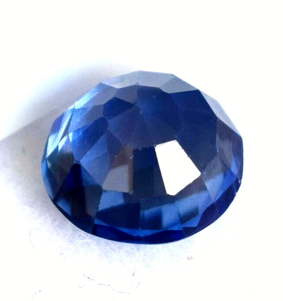 Round Shape 8 CT Loose Gemstone Natural Blue Sapphire best Offer