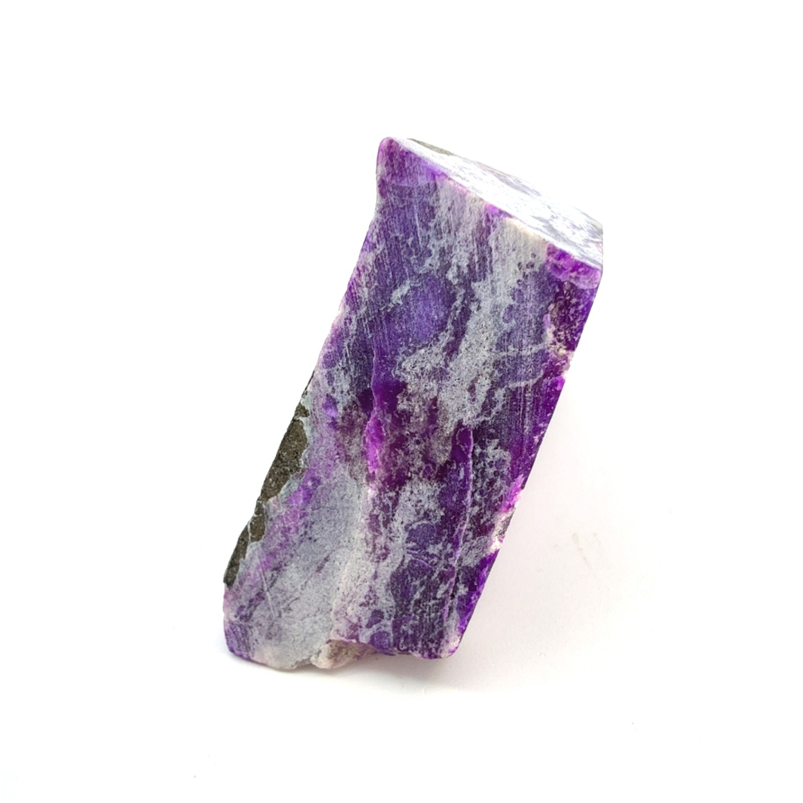 PURPLE ‘GEL’ SUGILITE FROM WESSELS MINE, SOUTH AFRICA – 3X LAPIDARY ROUGH, 70TGW