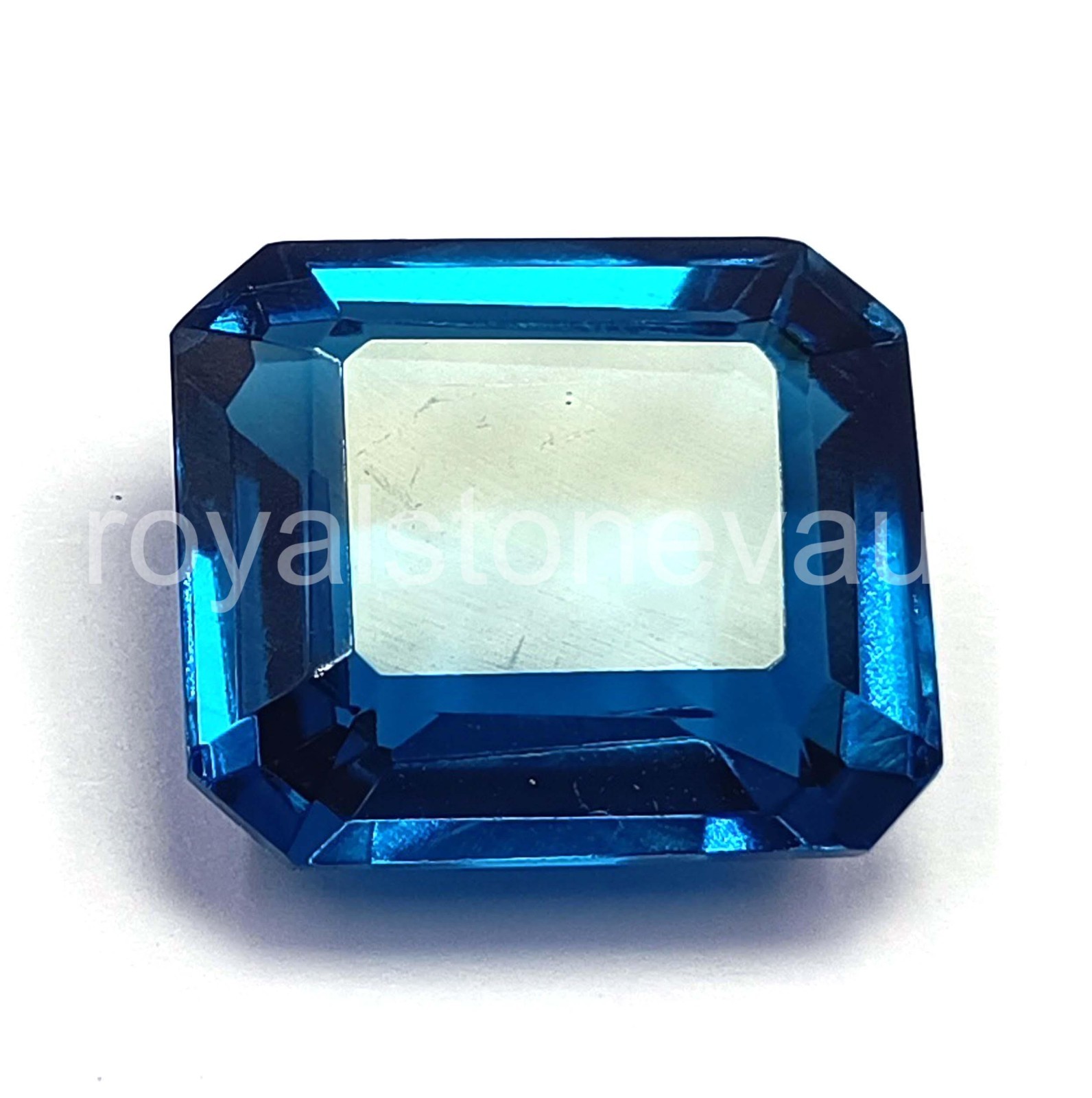 66.95 Ct Natural Blue Sapphire Emerald Shape IGL Certified Loose Gemstone 5AOF