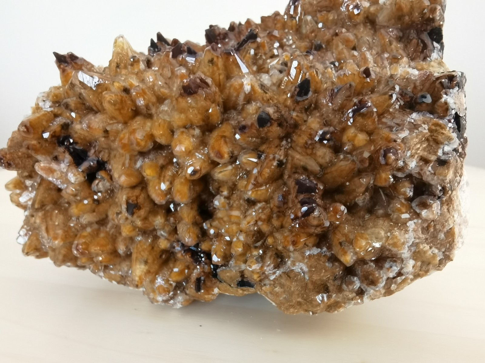 Durian Calcite Raw Specimen Natural Mineral Crystal 11x7x8cm 846g