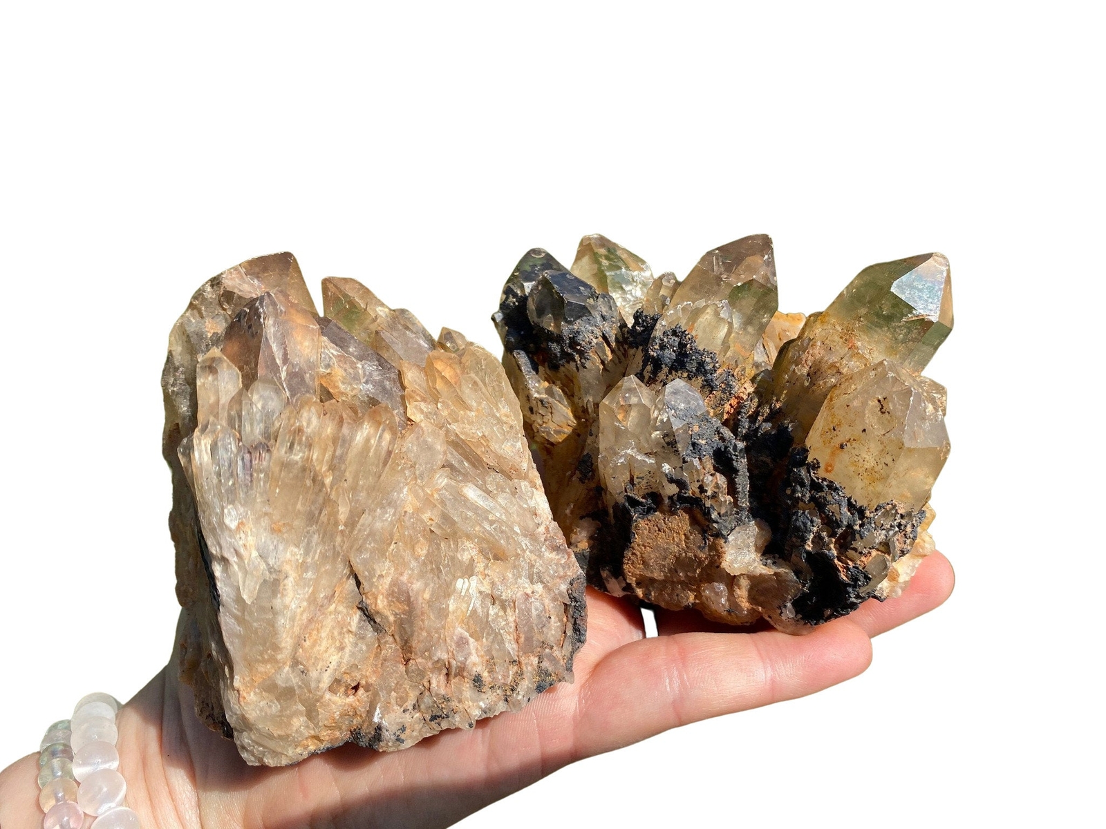 Raw Kundalini Citrine (Natural) Crystal Cluster, Natural Citrine from Congo