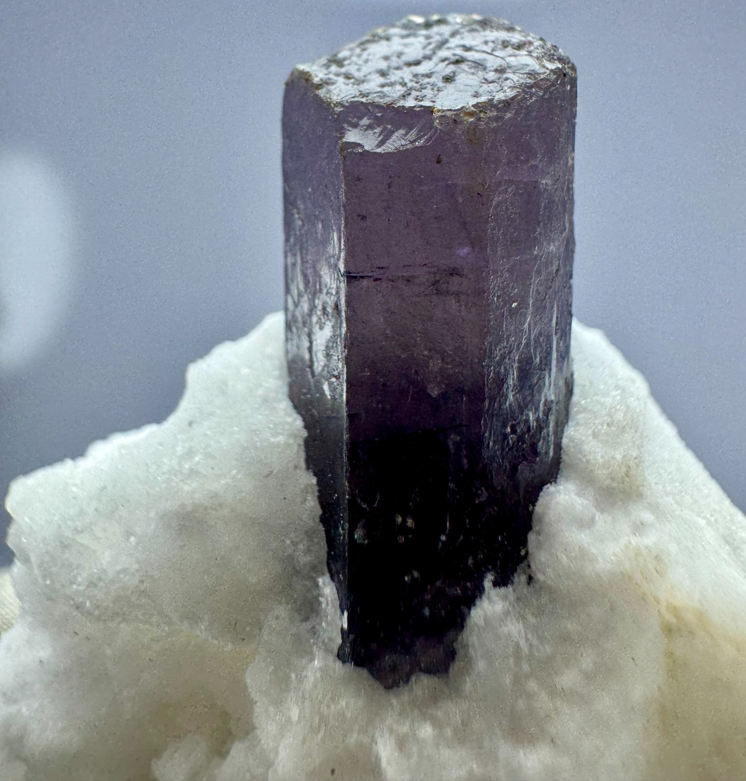 60 GM Beautiful Terminated Scapolite Crystal on Matrix @Badakhshan Afghanistan.