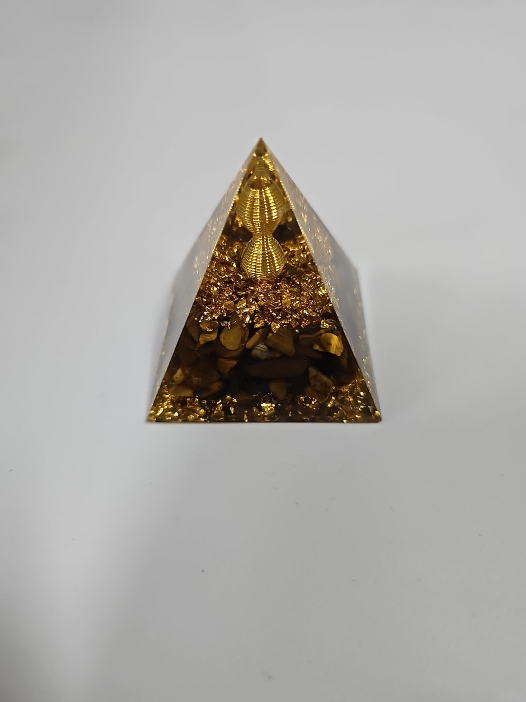 Orgone Pyramids Set Of 7 5 cm X 5 cm Multiple Colors