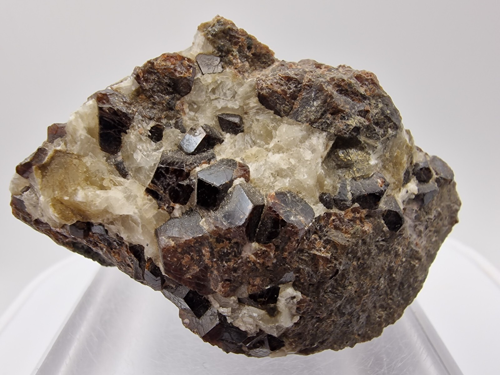 Garnet Crystals From Unknown location , Sweden