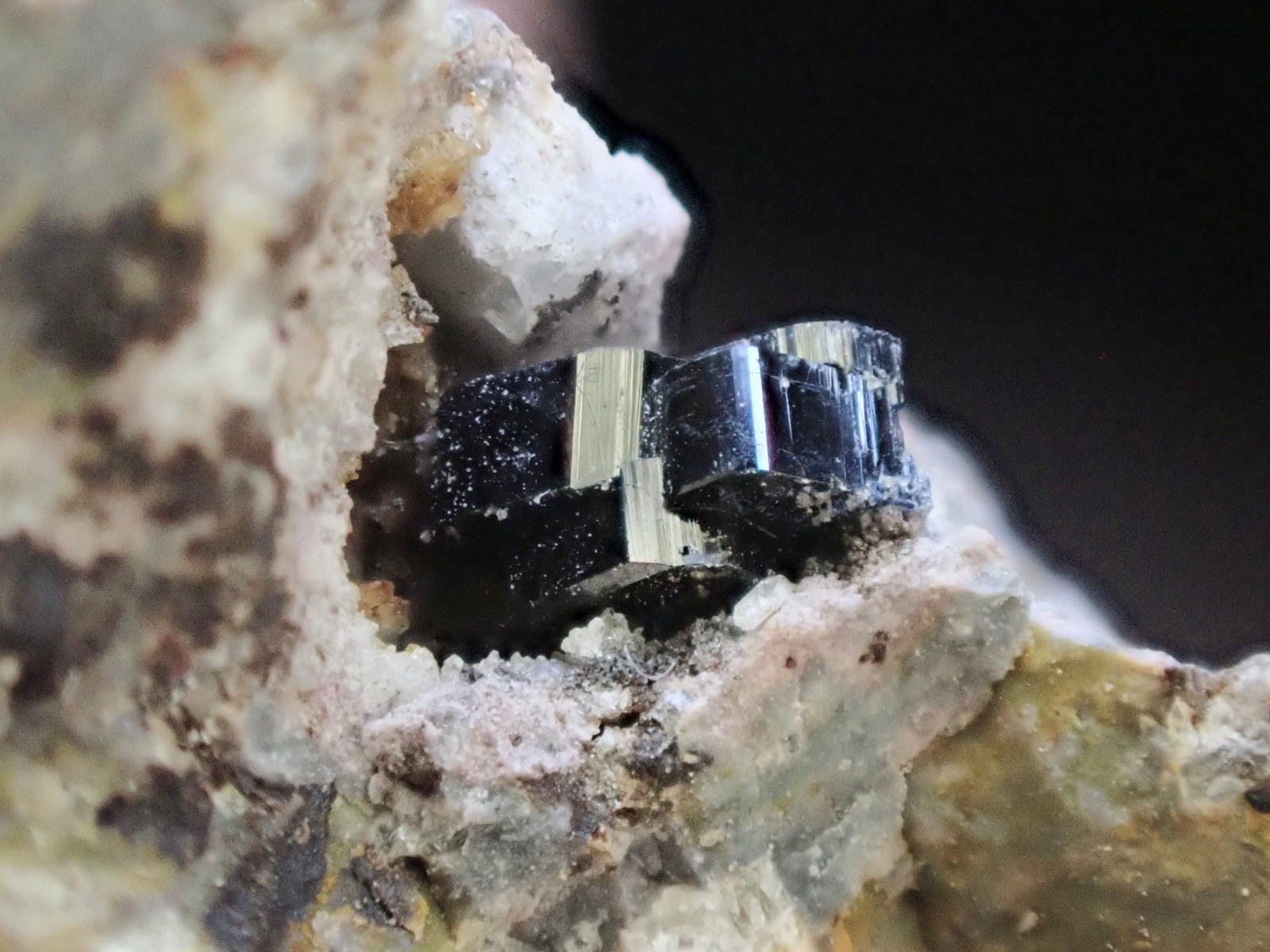 Osumilite-(Mg), Gifu Japan, Small Cabinet Sized Specimen Rock OS01