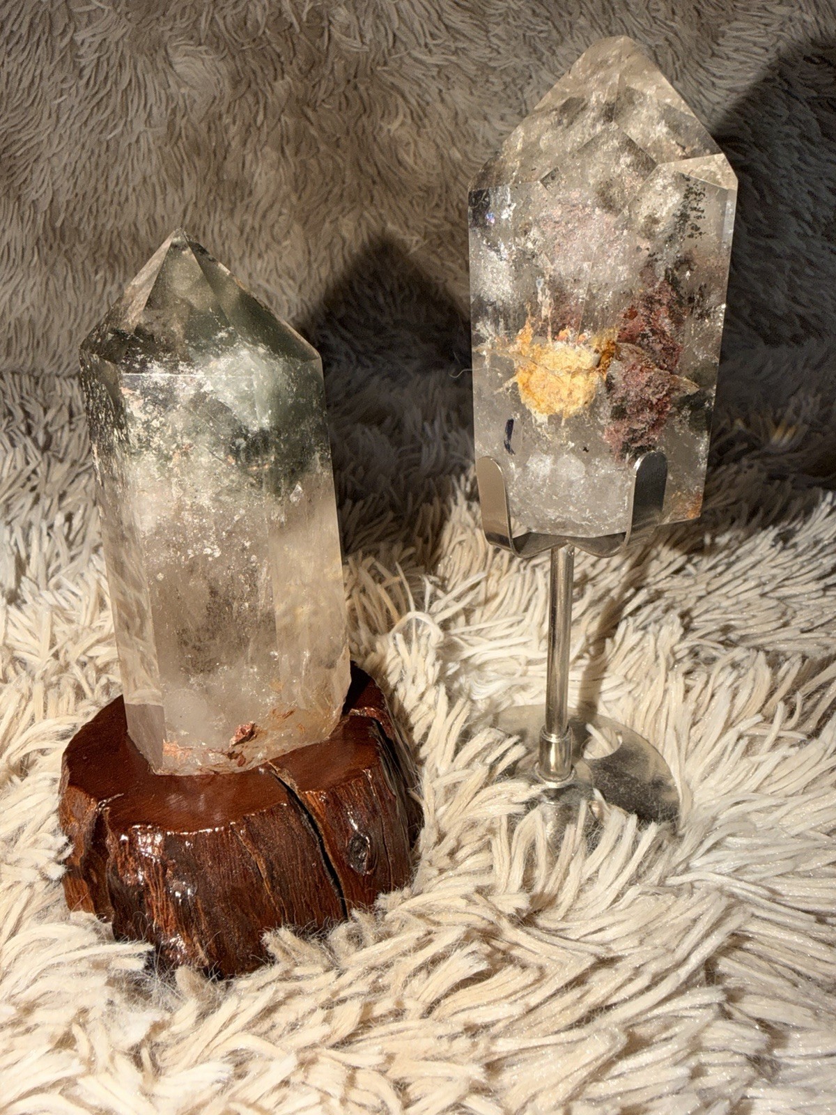 Garden Quartz Crystal Bundle Polished