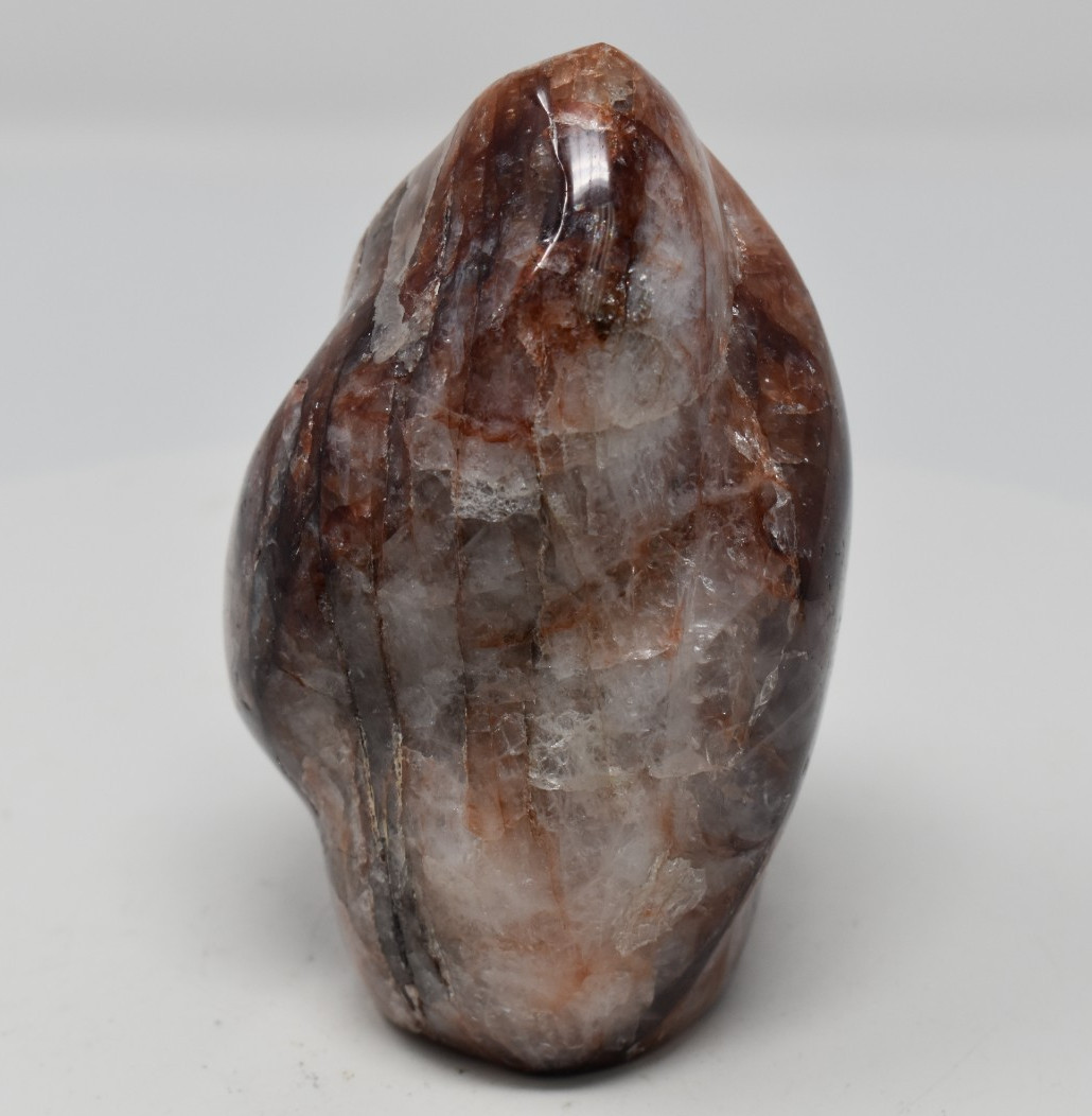 Hematoid Quartz Flame Stone 108 mm tall 1 lb 7.8 oz