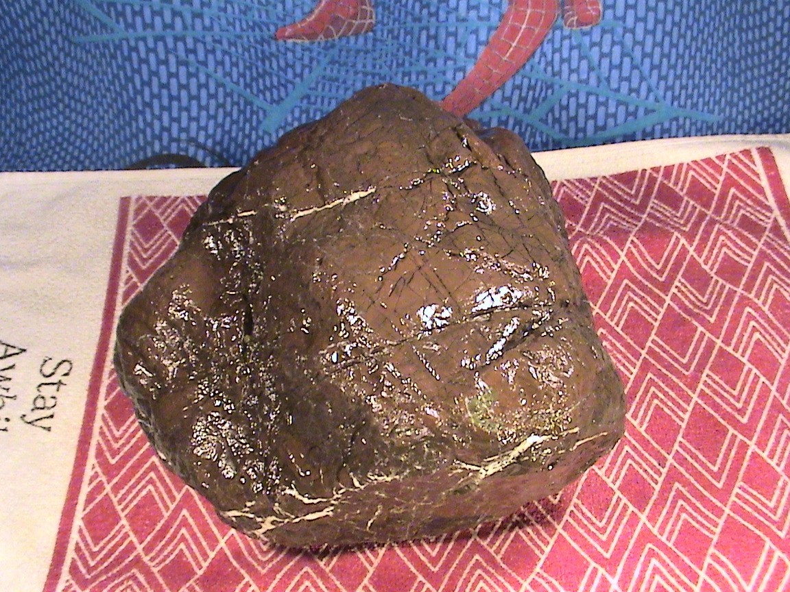 Red Bloodstone Jasper Boulder #R418, Lapidary Rock, 25 LBS, 3 OZ
