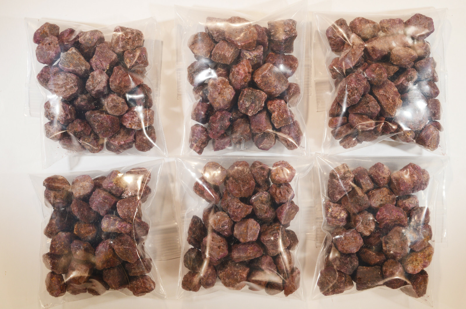 RUBY Crystal 6 Oz Bag A Grade Raw Rock Mineral Chakra Healing Reiki Gemstone