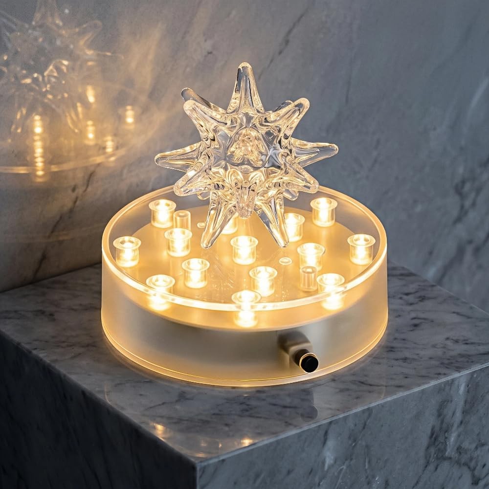 Simplelight 4 Inch Round LED Light Base, Soft White, Single Pack