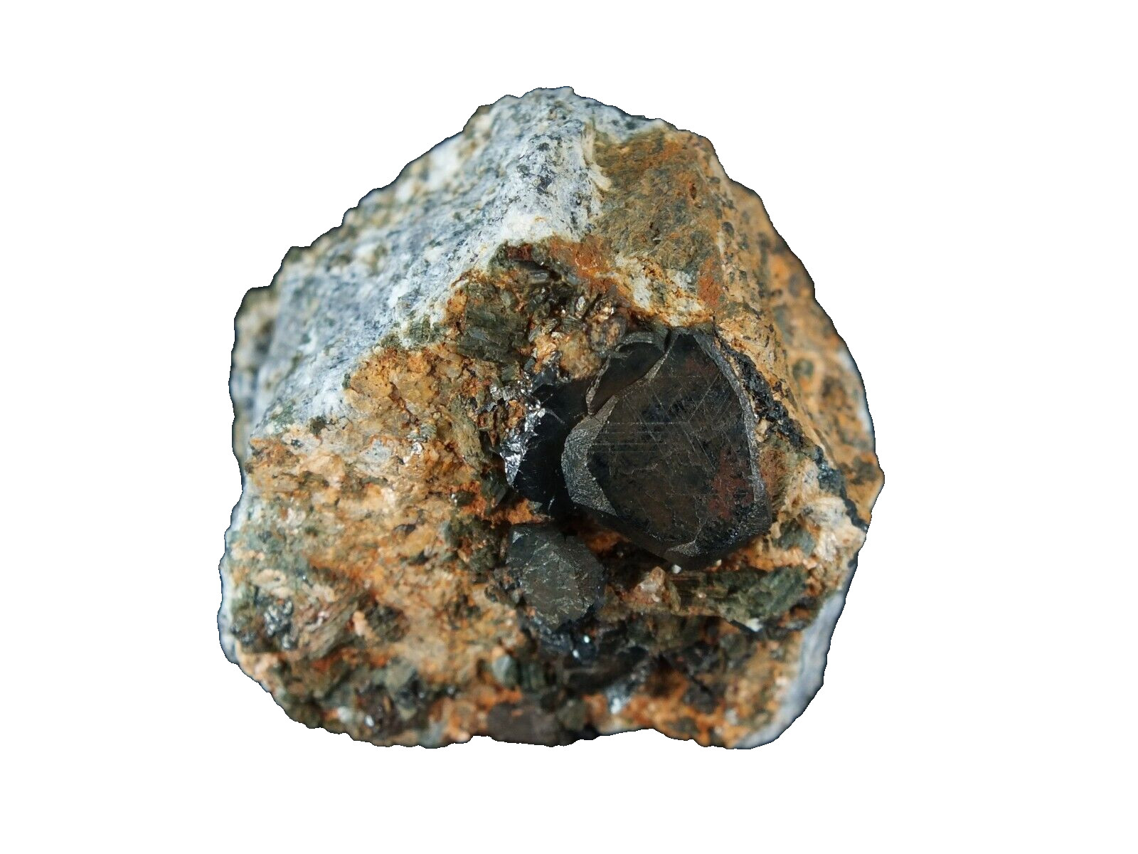 Ilmenite Ps. Hematite Arkaroola Flinders Ranges Sth Australia (EA8990)