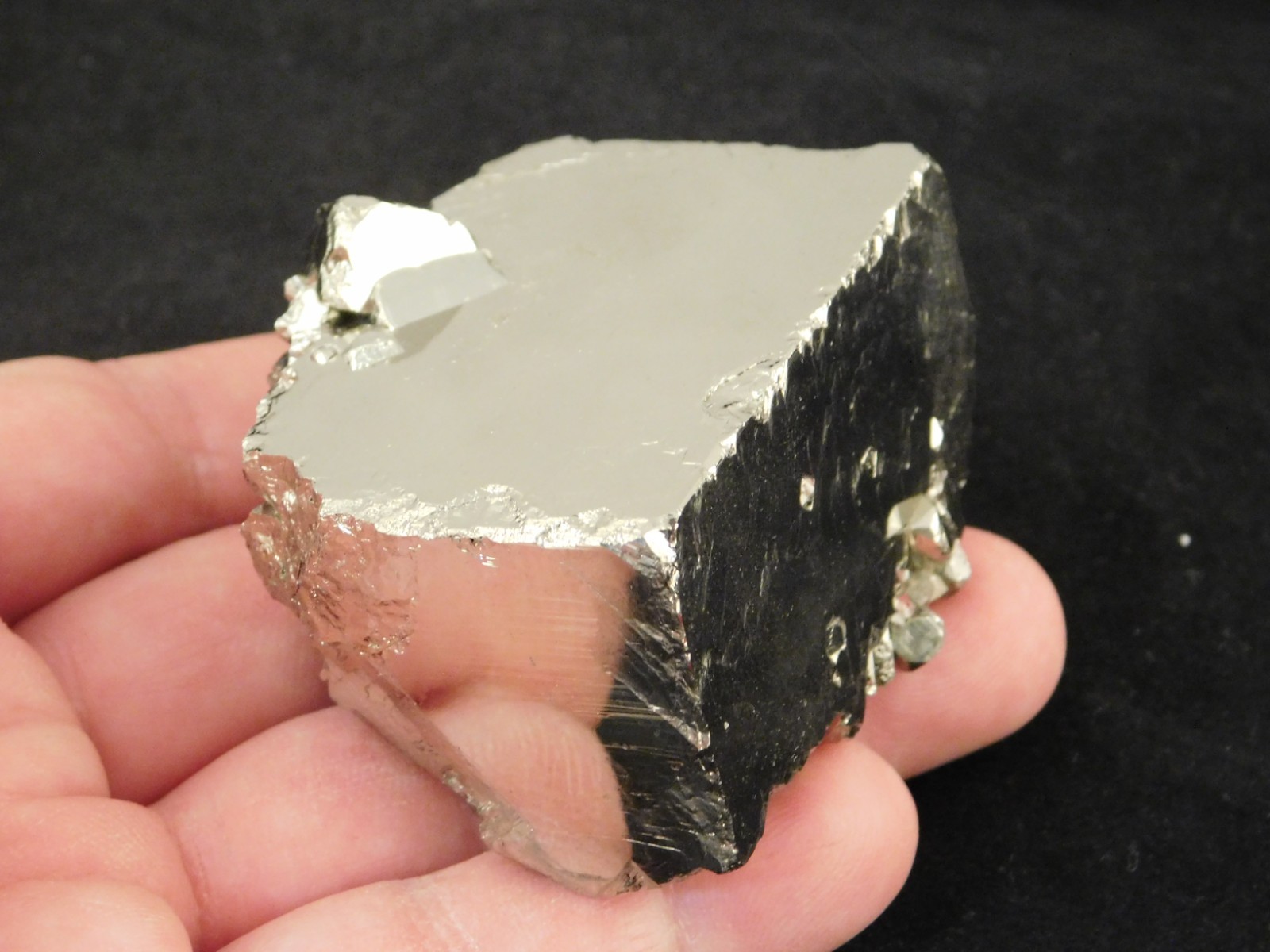 Big! 100% Natural PYRITE Crystal CUBE Cluster Huanzala Mine Peru 332gr