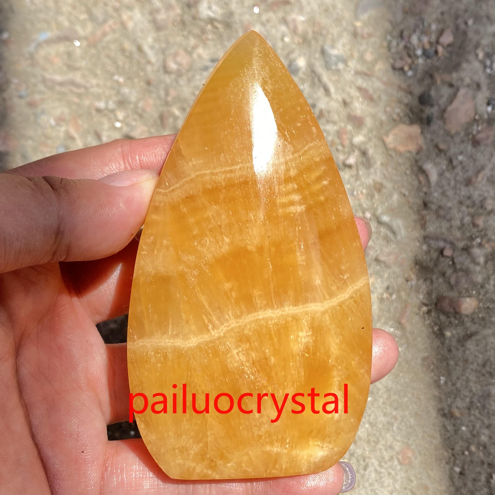 200g+ Natural Geode Water Drop Quartz Crystal Specimen Random Delivery Reiki