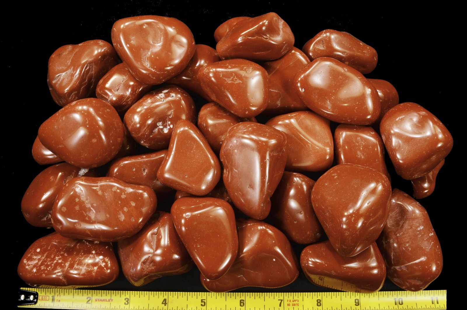 RED JASPER Tumbled 2 1/2″ Polished Rock Mineral Root Chakra Healing Crystal