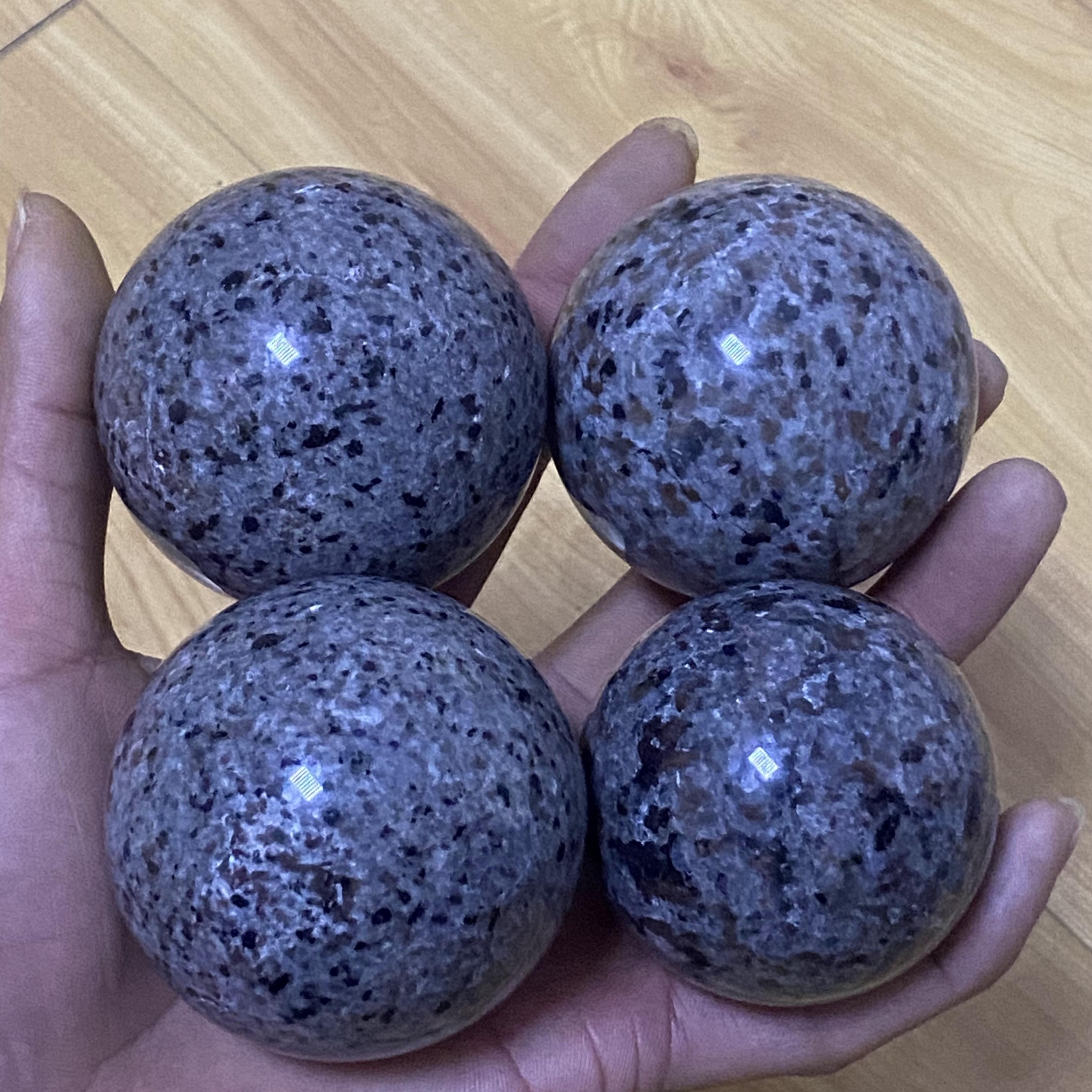 1pc 300g+ Natural Yooperite Ball quartz crystal sphere Gem Reiki Healing 60mm+