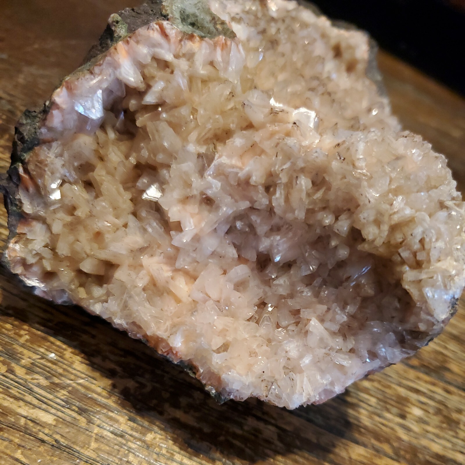 Heulandite Apophylite Stilbite Specimen Approx 1lb 12.8oz, 5in x 3.5in x 2.5in
