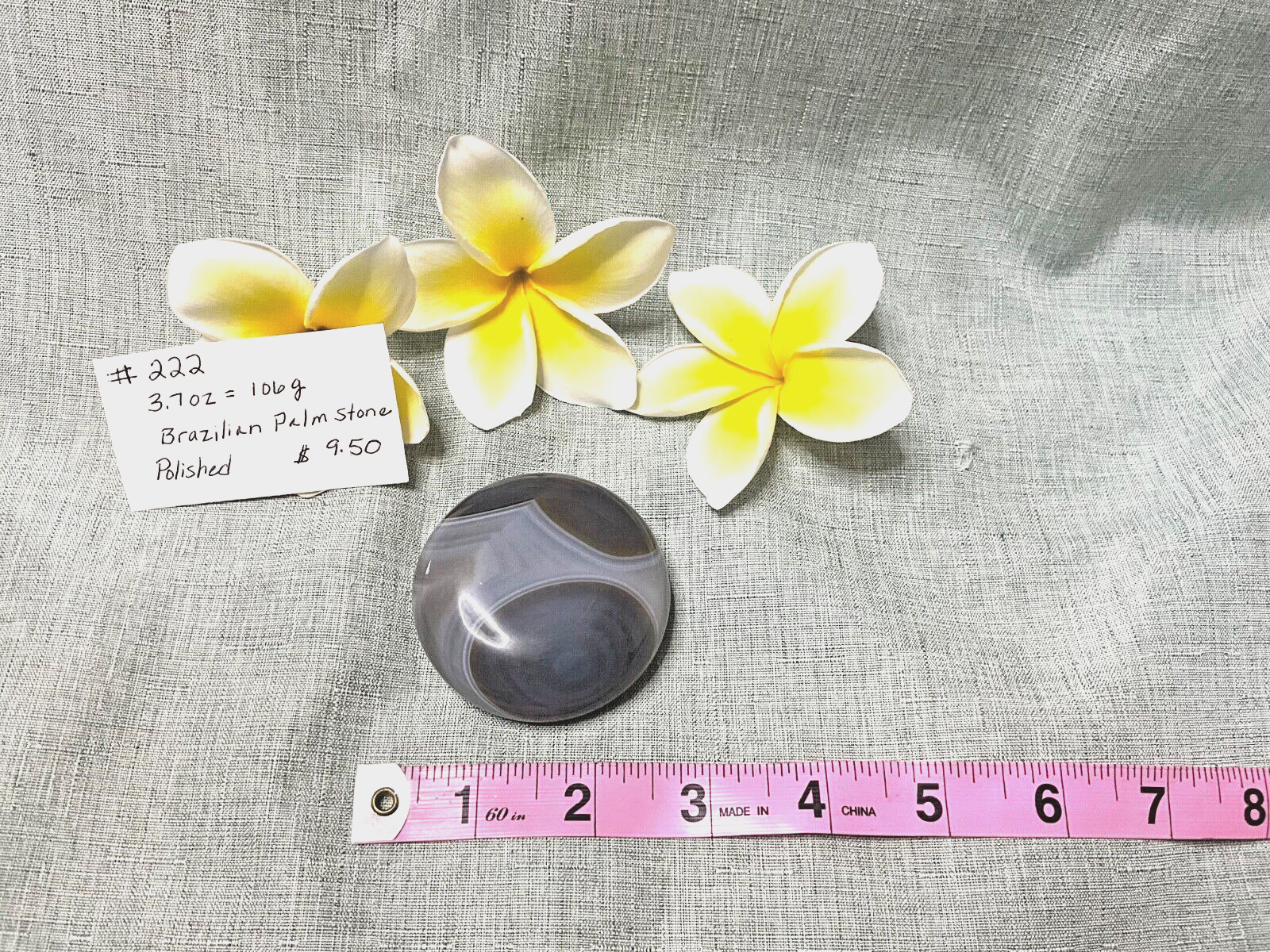 Palm Stone, Brazil, 106g/3.7oz, #222