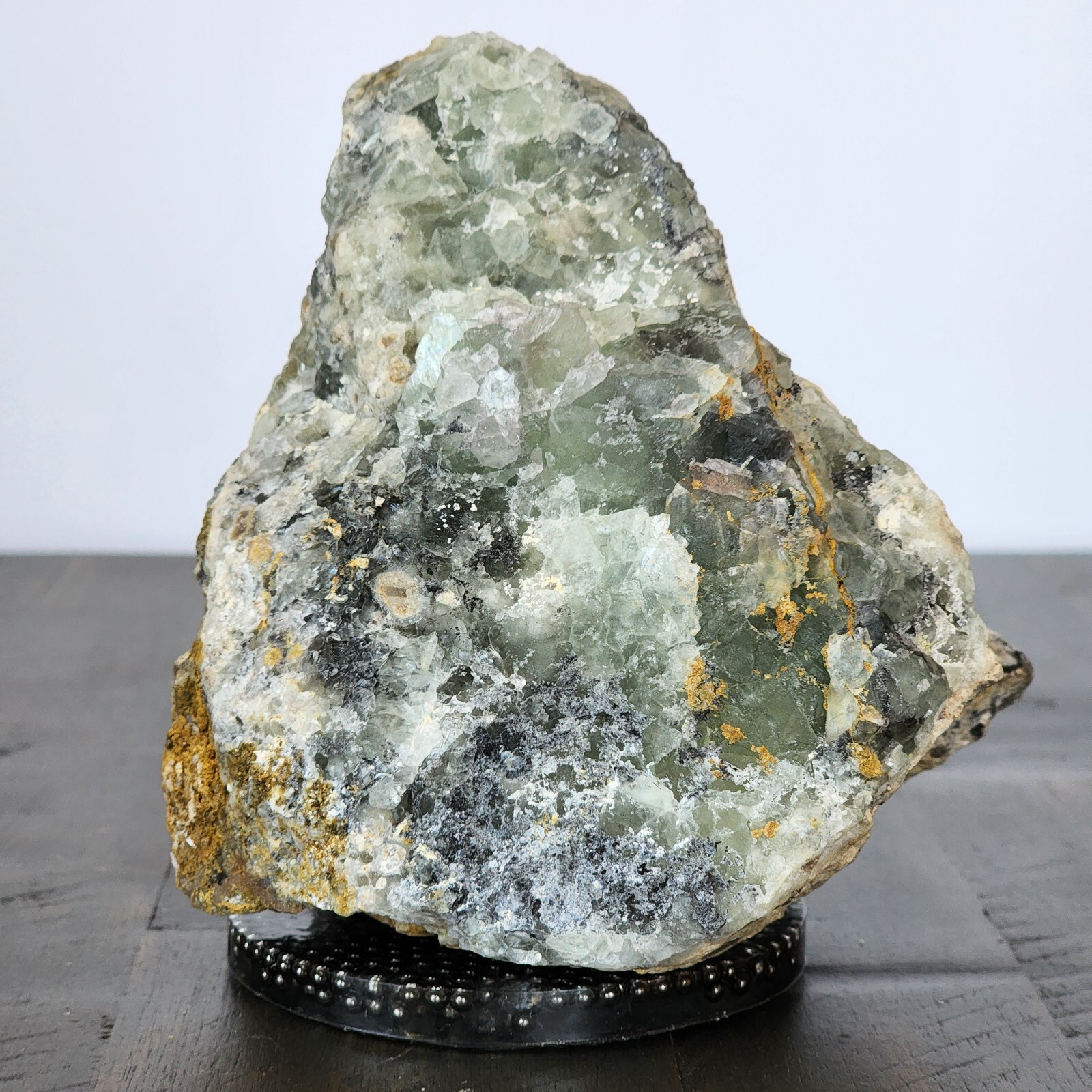 3 lb 5.9 oz Fluorite Crystal Cluster 5.5″