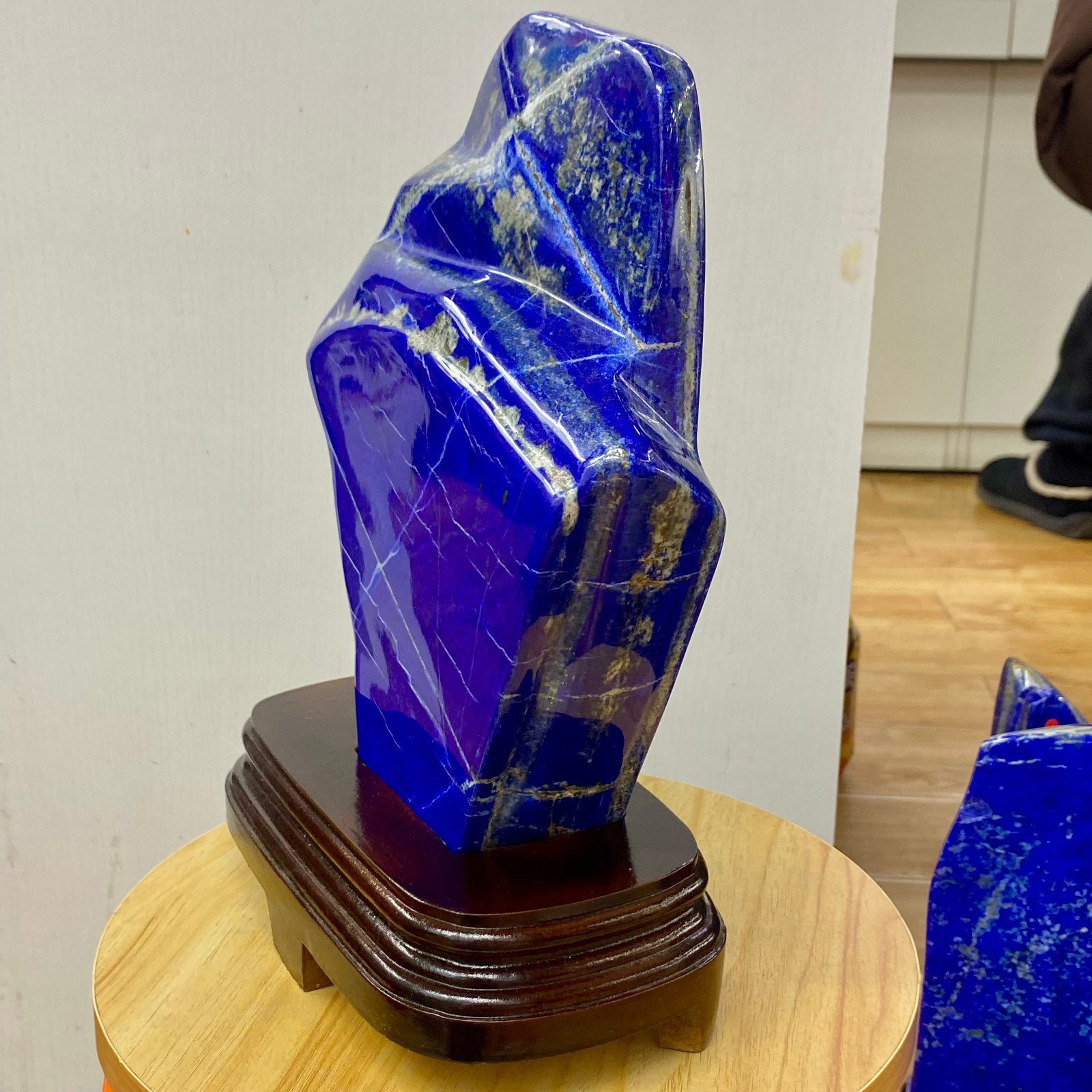 9.19LB LapisLazuli Freeform Polished Rough Tumble Healing Crystal Specimen Stone