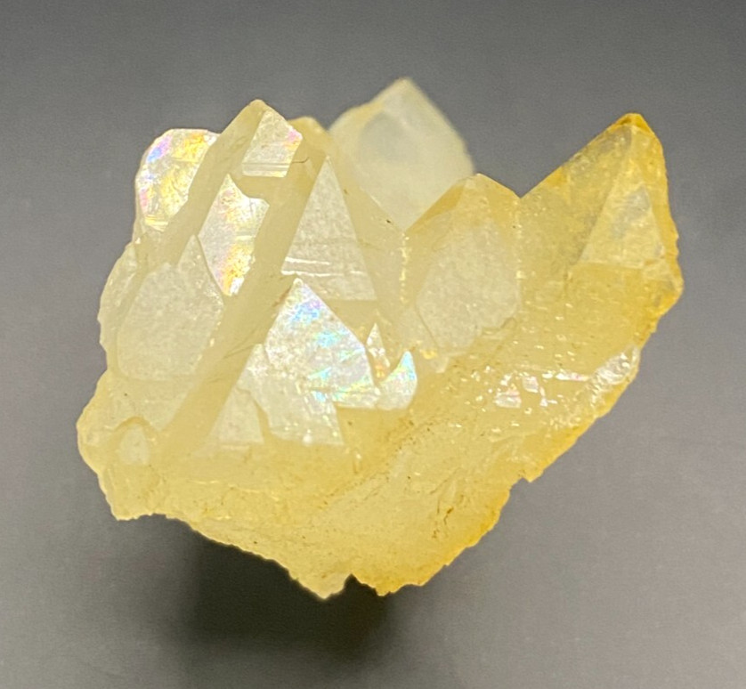 10 Grams Natural Elestial Quartz Golden Crystal from Pakistan