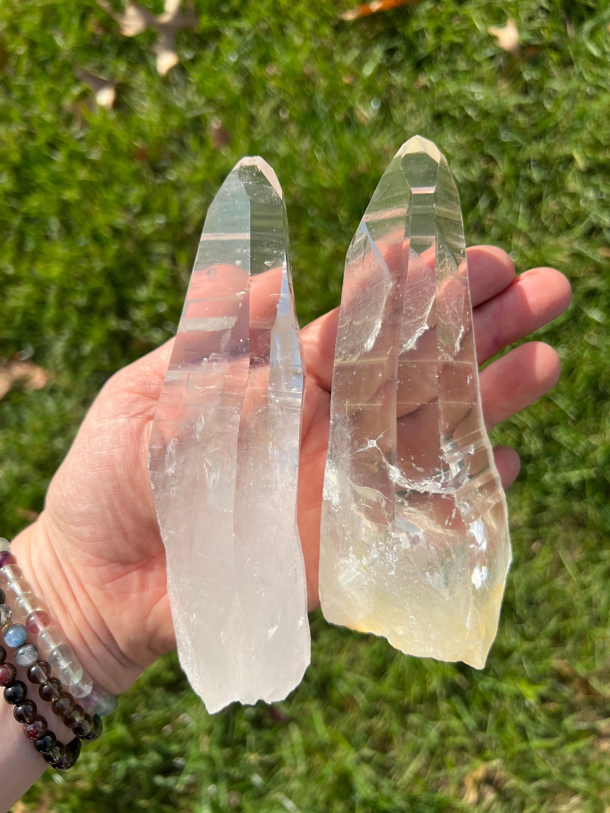 Lemurian “Seed” Quartz Crystal Point, Lemurian Quartz from Minas Gerais, Brazil
