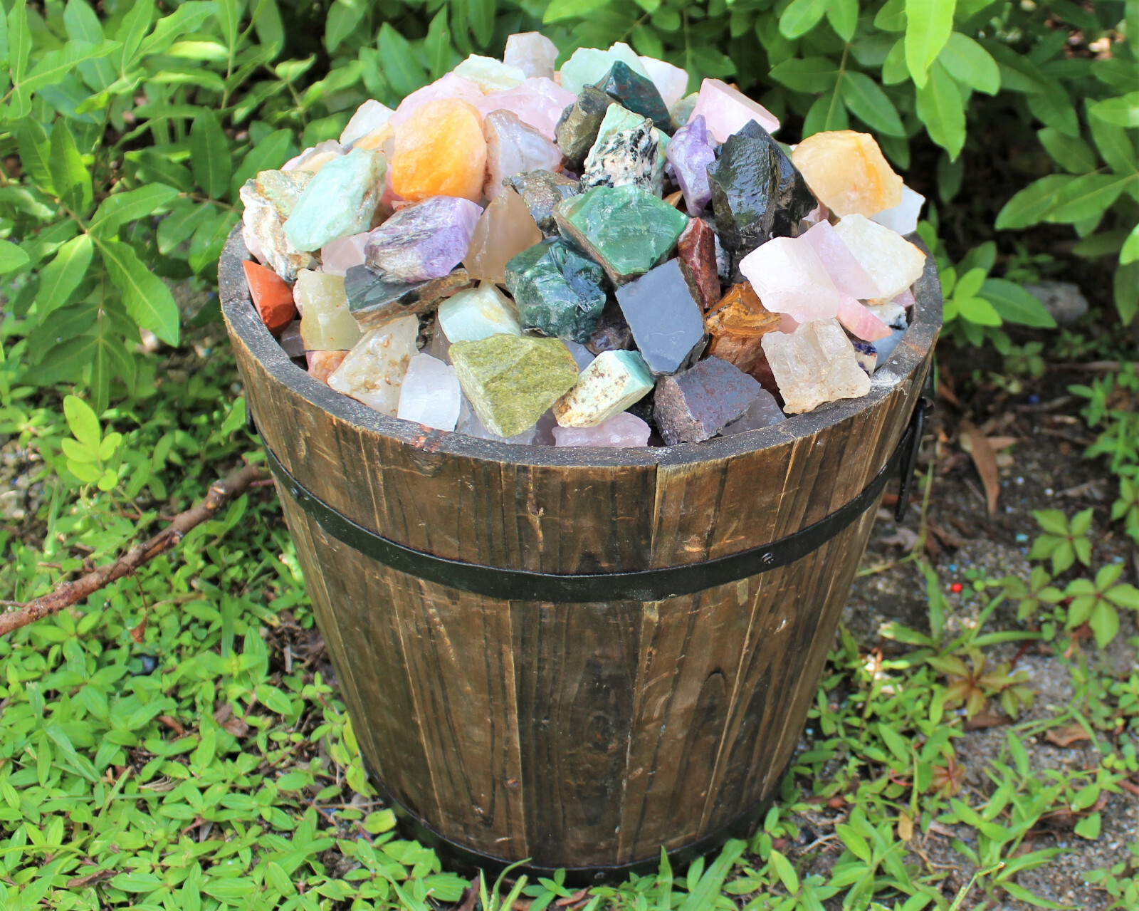 2 lb Bulk Mix Assorted Rough INDIA Mix Stones (Raw Natural Rocks)