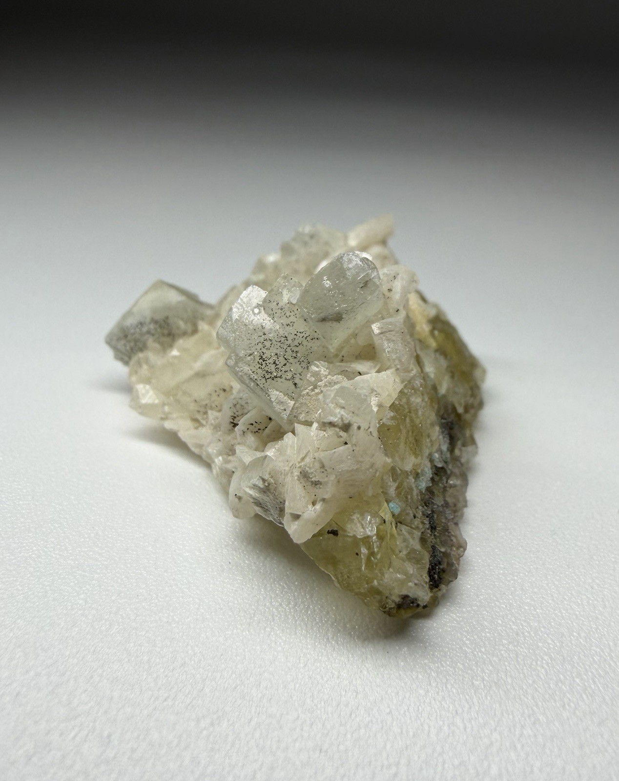 Fluorite, Calcite, Dolomite From Moscona Mine Asturias, Spain (See Description)