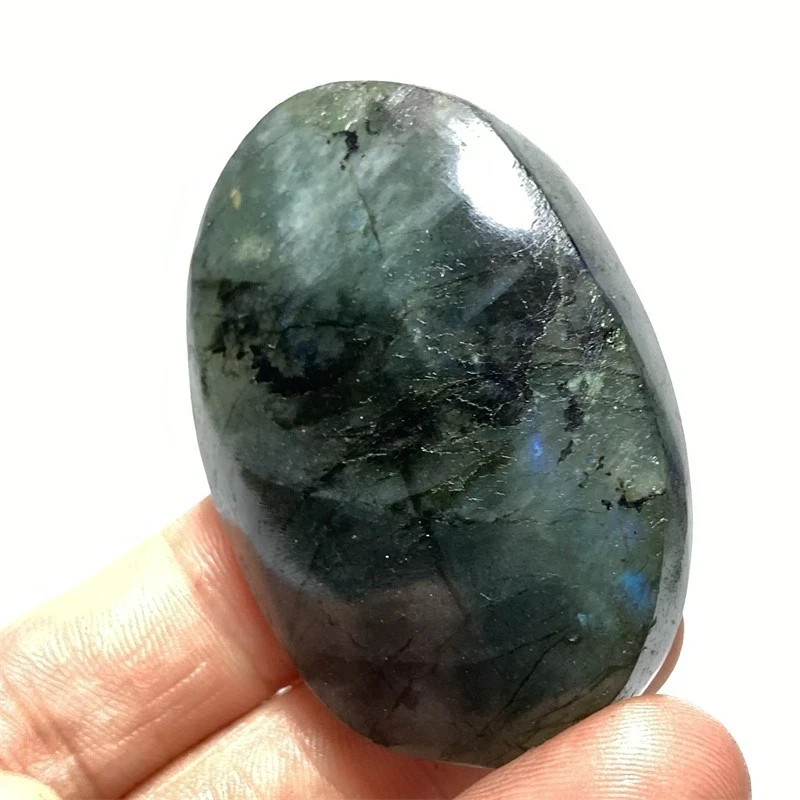 50g Natural Blue Labradorite Quartz Crystal healing