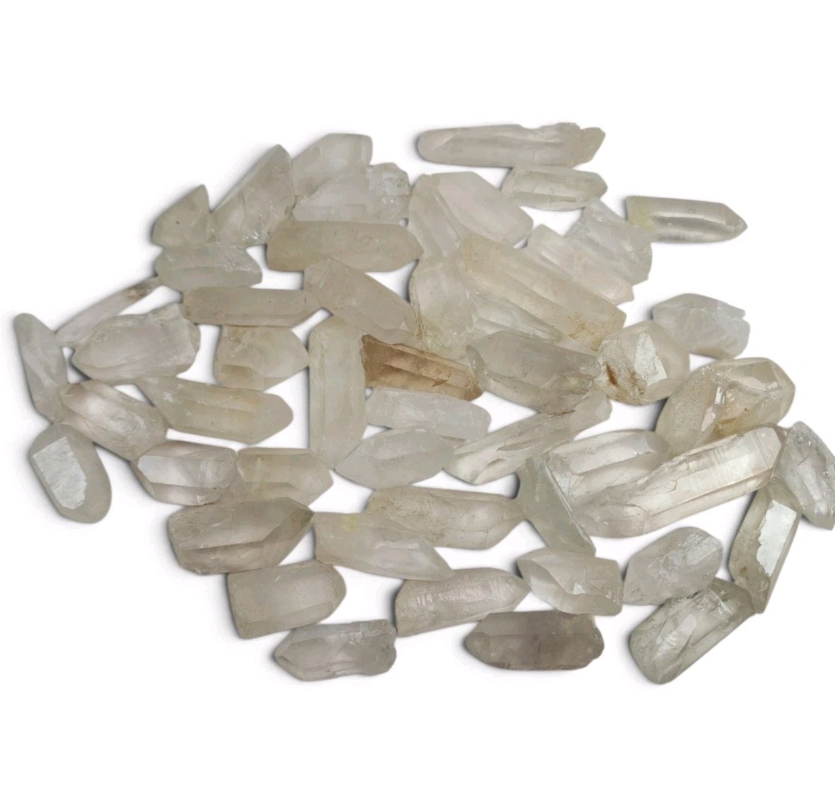 Quartz Crystal Points Lot Brazil 2.2lbs (1 Kilo)