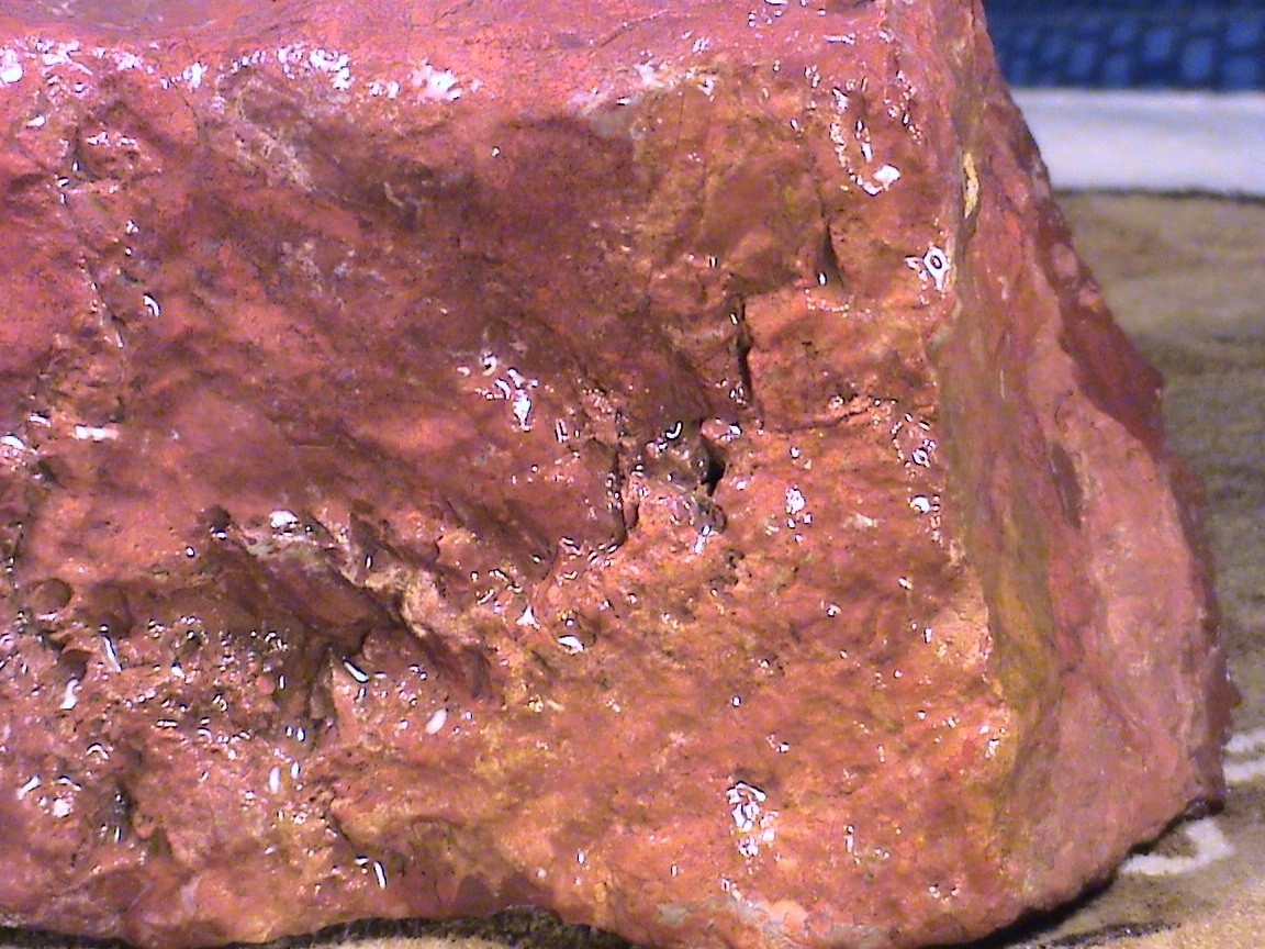 Vibrant Red Jasper Agate #R447, Solid Rough Lapidary Specimen, 3 LBS, 15 OZ