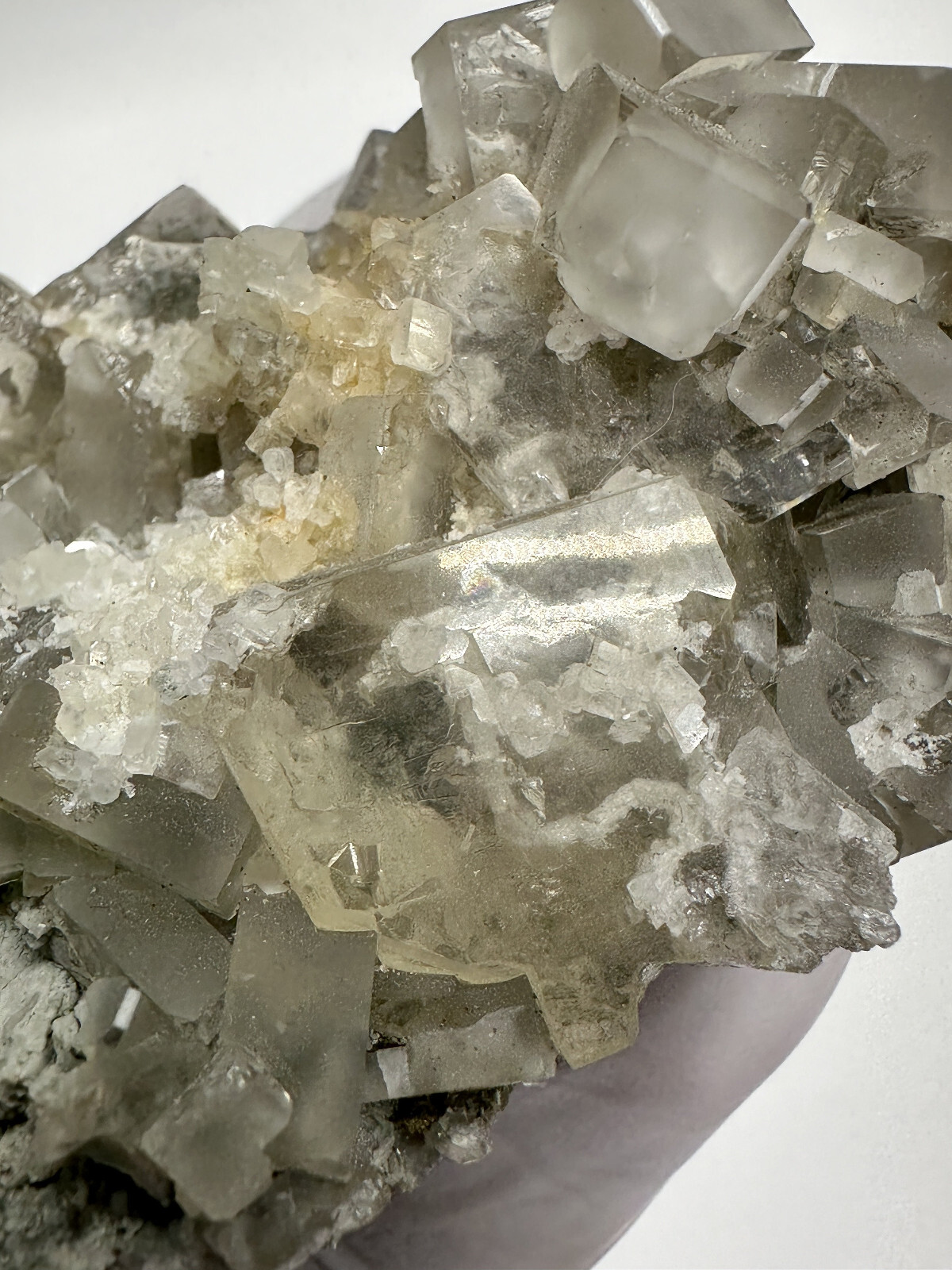 New Find__Large Very Rare Barite Crystal Specimen___Linwood Mine, Iowa