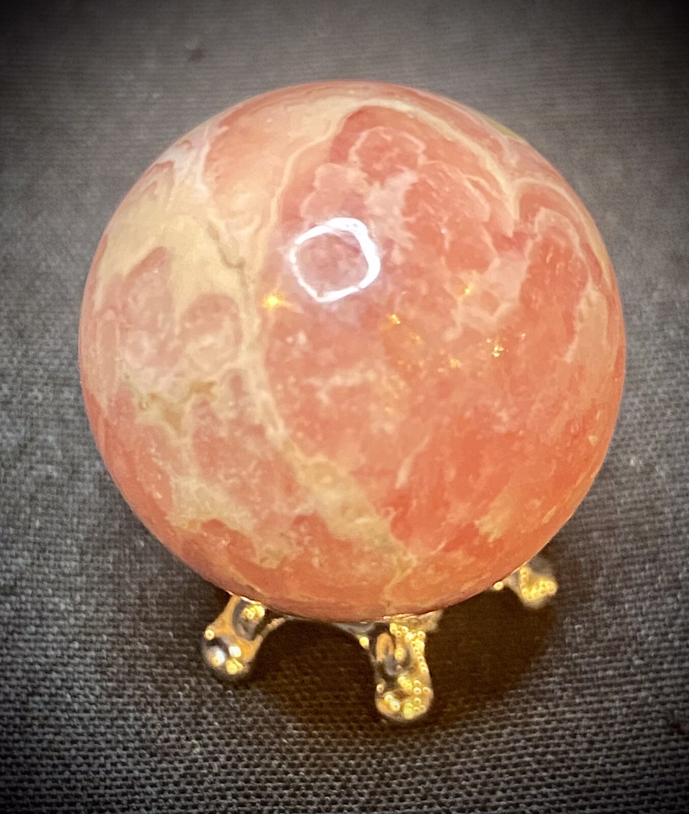 Rhodochrosite Sphere 21mm