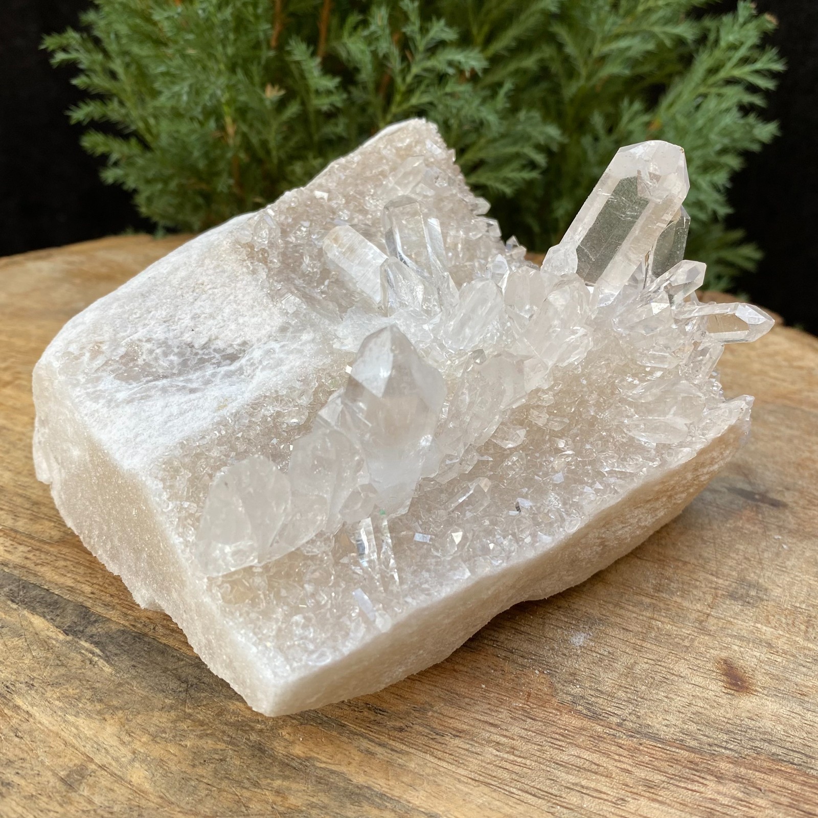 Himalayan Specimen Natural Small Pencils Cluster Samadhi White Healing 2.06 lbs
