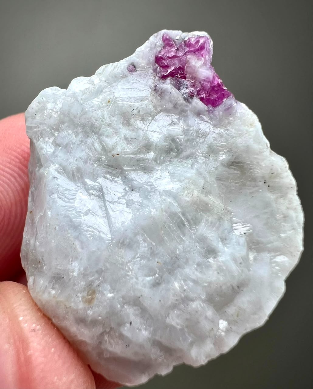 27 CT , Beautiful!!Natural Red Ruby Crystal on matrix From Jegdalek @Afg