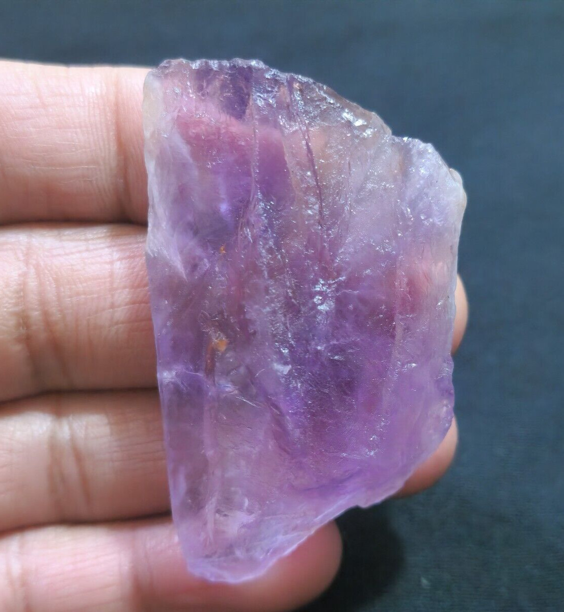 Ravishing AA+ Ametrine Raw 1 Piece Size 58X36X15 MM Crystal Rough Loose Gemstone